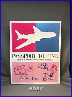 Passport To Pink Barbie Giftset 2012 NBDCC Exclusive NRFB MINT VLE 1300