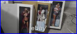 Playboy Playmates Dalene Kurtis, Victoria Silvstedt and Karen McDougal Dolls