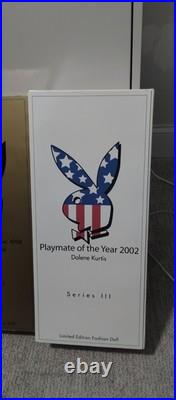 Playboy Playmates Dalene Kurtis, Victoria Silvstedt and Karen McDougal Dolls