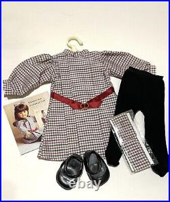 Pleasant Company American Girl SAMANTHA DOLL in Meet Dress +Accessories 1986 Box
