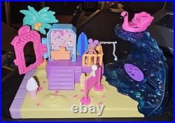 Polly Pocket Lot of 15 Play Sets including dolls and accessories. EUC