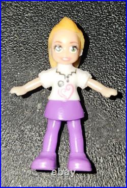 Polly Pocket Lot of 15 Play Sets including dolls and accessories. EUC