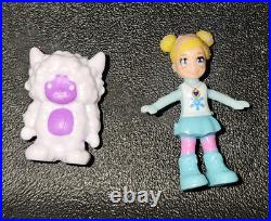 Polly Pocket Lot of 15 Play Sets including dolls and accessories. EUC