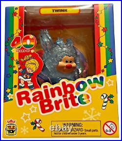 RAINBOW BRITE Holiday Figure Lot COMPLETE SET of 6 CHASE RARE CheeBee TLS Toys