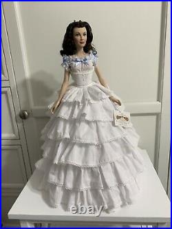RARE Franklin Mint GWTW Scarlett 16 Vinyl Doll Dressing of the Belle of the BBQ