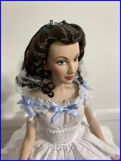 RARE Franklin Mint GWTW Scarlett 16 Vinyl Doll Dressing of the Belle of the BBQ