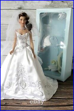 RARE Franklin Mint Vinyl Faberge Stasya Bride Doll 16 in Box