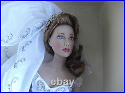 RARE Franklin Mint Vinyl Faberge Stasya Bride Prototype Doll 15 Tall in Box