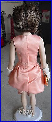 RARE Franklin Mint Vinyl Jackie Kennedy in Peach Prototype Doll 15 Tall LOOK