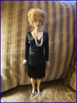 RARE Franklin Mint Vinyl Marilyn Monroe in Pink Sample Doll 15 Tall LOOK