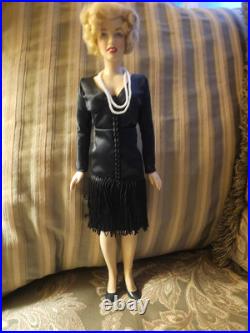 RARE Franklin Mint Vinyl Marilyn Monroe in Pink Sample Doll 15 Tall LOOK