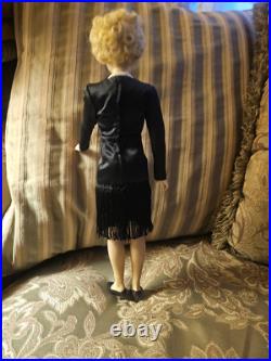 RARE Franklin Mint Vinyl Marilyn Monroe in Pink Sample Doll 15 Tall LOOK