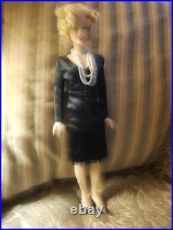 RARE Franklin Mint Vinyl Marilyn Monroe in Pink Sample Doll 15 Tall LOOK