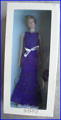 RARE Franklin Mint Vinyl Princess Diana Prototype Doll 15 Tall in Box LOOK