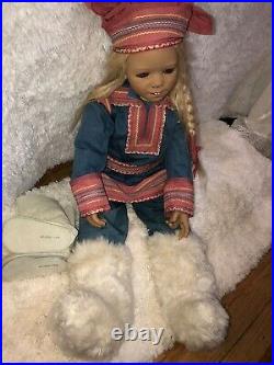RARE KATIINA By Annette Himstedt 37 Vinyl Doll 2005, LE 166/377 Mint Condition