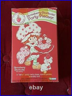 RARE Vintage Party Pleaser Strawberry Shortcake Kenner Mint IN BOX