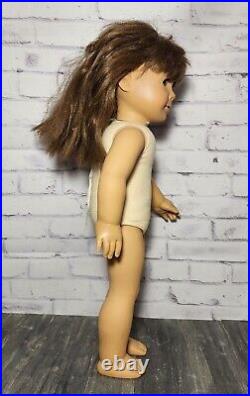 READ Vintage American Girl Pleasant Company Doll Samantha White Body NEEDS TLC