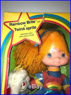Rainbow Brite 1983 Vintage New In Box Twink Sprite No. 7233 Super RARE MATTEL