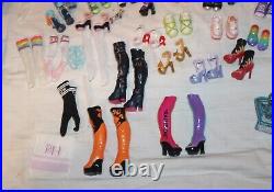 Rainbow High Doll & Clothing Huge Lot 21 Dolls withaccessories & Shoes Nice