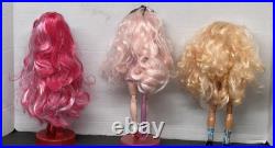 Rainbow Shadow HIGH DOLL LOT of 14 DOLLS Dressed With Shoes & Accessories Stands