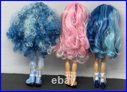 Rainbow Shadow HIGH DOLL LOT of 14 DOLLS Dressed With Shoes & Accessories Stands