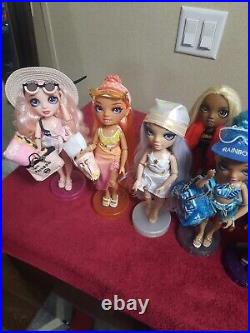 Rainbow high beach doll lot