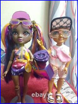 Rainbow high beach doll lot