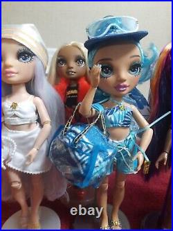 Rainbow high beach doll lot