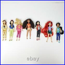 Ralph Breaks The Internet Mini Disney Store Princesses Lot of 7 6 Dolls 2018