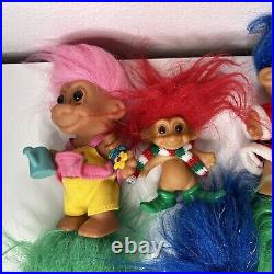 Random Lot of Troll Dolls Trolls Set Mixed Hair Color