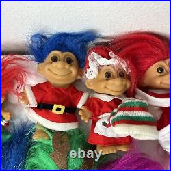 Random Lot of Troll Dolls Trolls Set Mixed Hair Color
