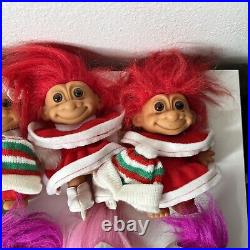 Random Lot of Troll Dolls Trolls Set Mixed Hair Color
