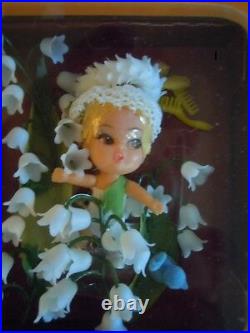 Rare 1968 Vintage Hasbro Flower Darlings Lily Darling # 8570 Mint On Card L#2