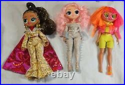 Rare Big Lot 7 LOL Surprise OMG Doll Big Sister Dolls Accessories Outfits Guitar