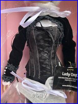 Rare Delilah Noir Lady Onyx Doll Mint Box Goth Steampunk Halloween Ashton Drake