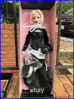 Rare Delilah Noir Lady Onyx Doll Mint Box Goth Steampunk Halloween Ashton Drake