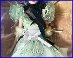 Rare Franklin Mint Gone With The Wind Scarlett O'hara Vinyl Portrait Doll Nib
