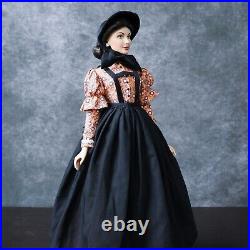 Rare Franklin Mint Heirloom Scarlett O'Hara Vivien Leigh Battlefield Dress Doll