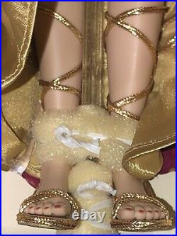 Rare Franklin Mint JULIA Roman Empress Vinyl Doll 16With COA New In Box