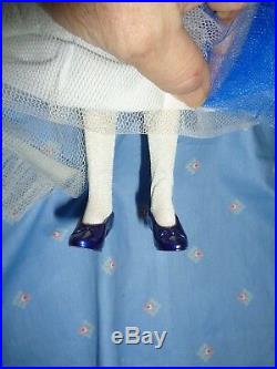 Rare Franklin Mint Scarlett O'hara Blue Portrait Vinyl 16 Doll-plus 2 Outfits