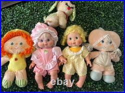 Rare! Vintage Kenner 1980s Strawberry Shortcake Dolls Huge Lot 52 Dolls W Boxes