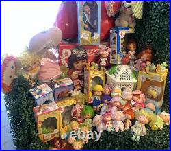 Rare! Vintage Kenner 1980s Strawberry Shortcake Dolls Huge Lot 52 Dolls W Boxes