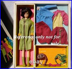Rare Vtg 1967 Mod Marx Marlene Braniff Hostess Clone Doll And Her Sisters Lot