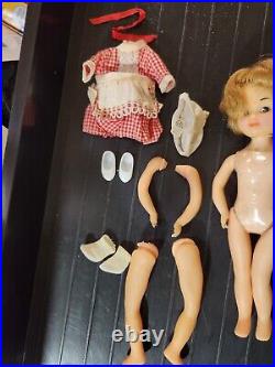 Rare Vtg 1967 Mod Marx Marlene Braniff Hostess Clone Doll And Her Sisters Lot