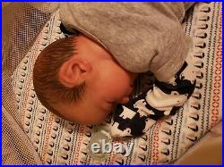 Realborn Chase Asleep By Bountiful Baby. Girl or boy, you choose, Lots of Extras