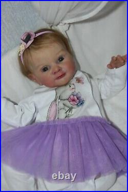 Realistic reborn doll Laura by Adrie Stoete