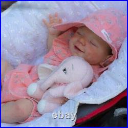 Reborn Baby Doll Dolls Newborn Silicone Girl Vinyl Realistic Lifelike Full Body