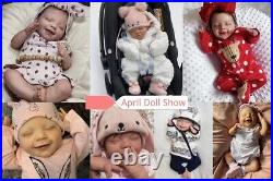 Reborn Baby Doll Dolls Newborn Silicone Girl Vinyl Realistic Lifelike Full Body