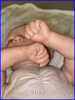Reborn Baby Doll Realborn Jennie Awake With HUGE Accessory Lot With CoA
