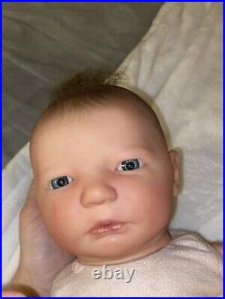 Reborn Baby Doll Realborn Jennie Awake With HUGE Accessory Lot With CoA